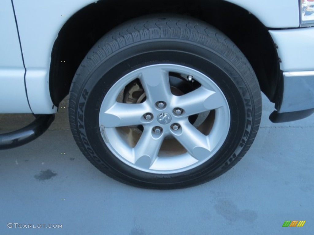 2008 Ram 1500 Lone Star Edition Quad Cab - Bright White / Khaki photo #13