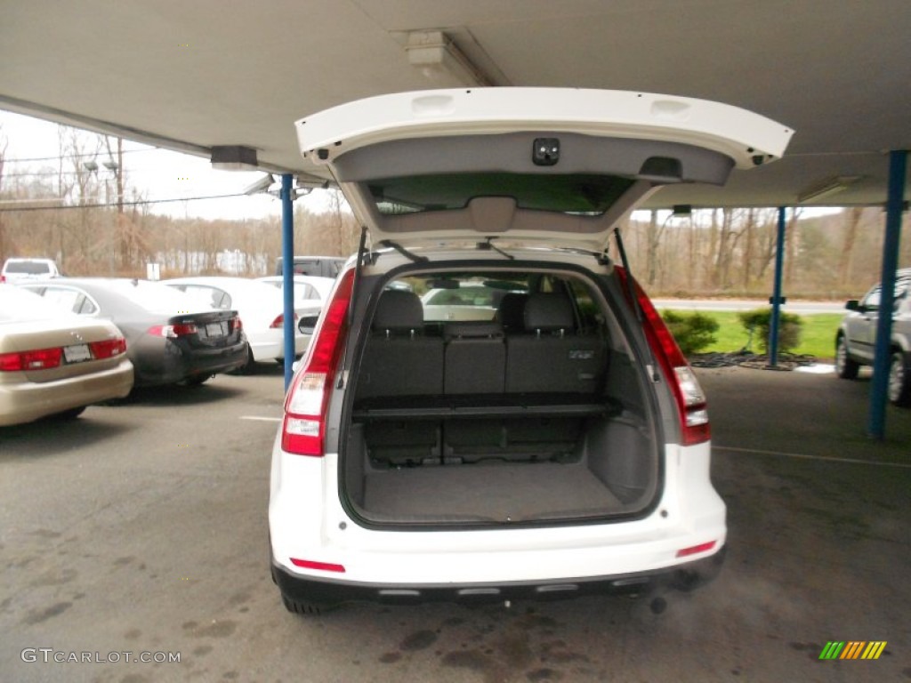 2010 CR-V EX-L AWD - Taffeta White / Gray photo #8