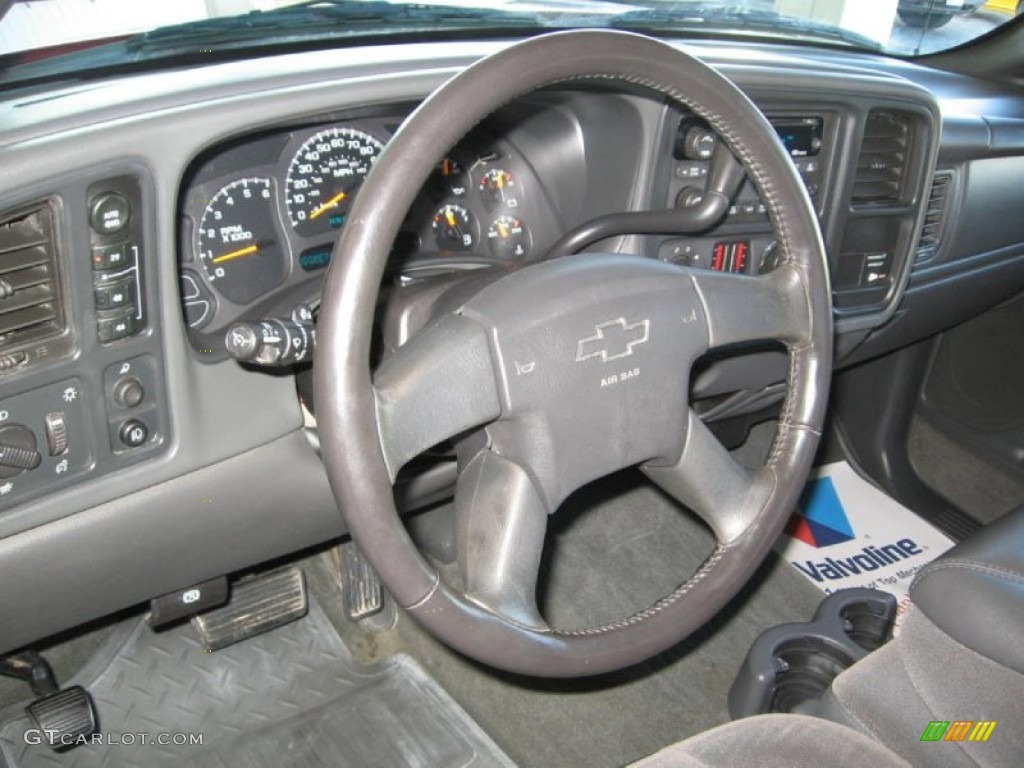 2003 Silverado 1500 Z71 Extended Cab 4x4 - Victory Red / Dark Charcoal photo #15