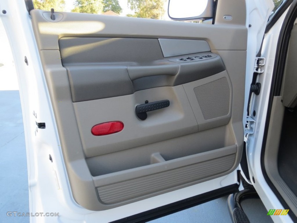 2008 Ram 1500 Lone Star Edition Quad Cab - Bright White / Khaki photo #29