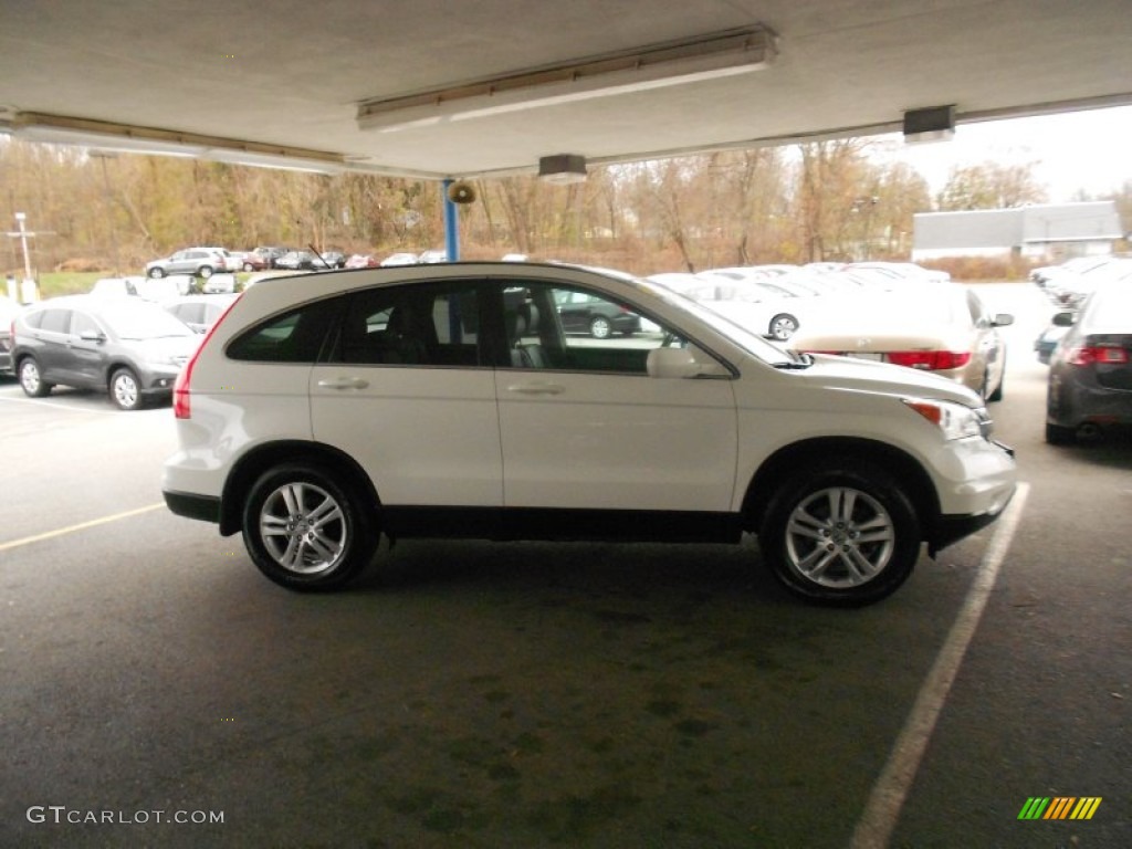 2010 CR-V EX-L AWD - Taffeta White / Gray photo #33