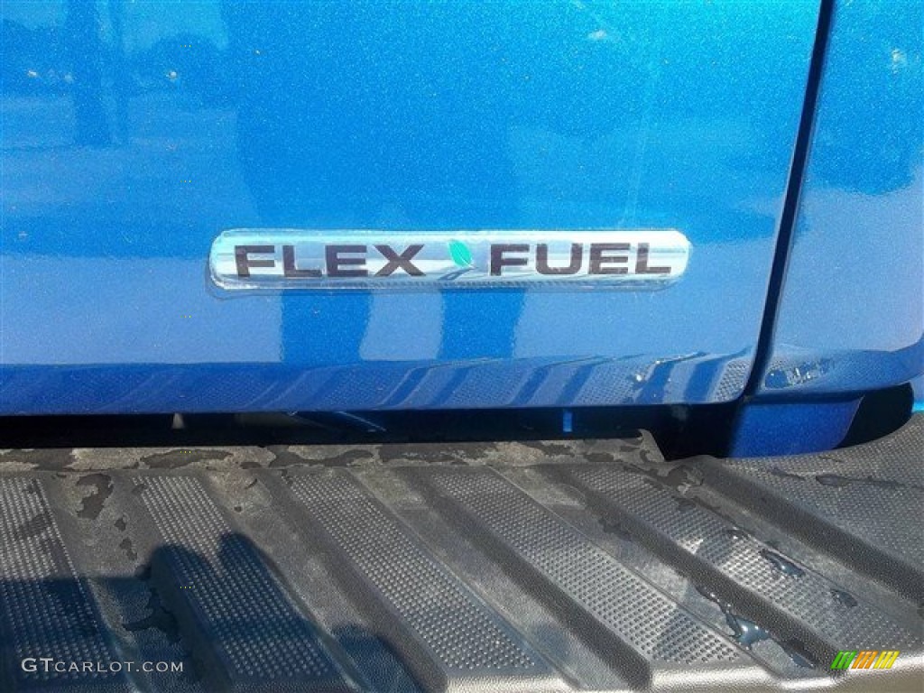 2013 F150 STX SuperCab - Blue Flame Metallic / Steel Gray photo #9
