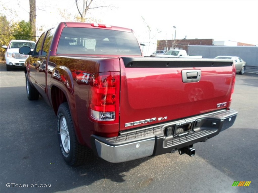 2013 Sierra 1500 SLE Crew Cab 4x4 - Sonoma Red Metallic / Ebony photo #6