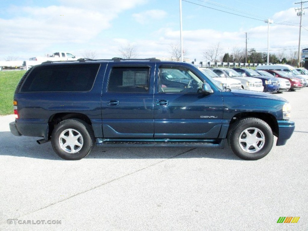 2006 Yukon XL Denali AWD - Blue Green Crystal / Sandstone photo #3