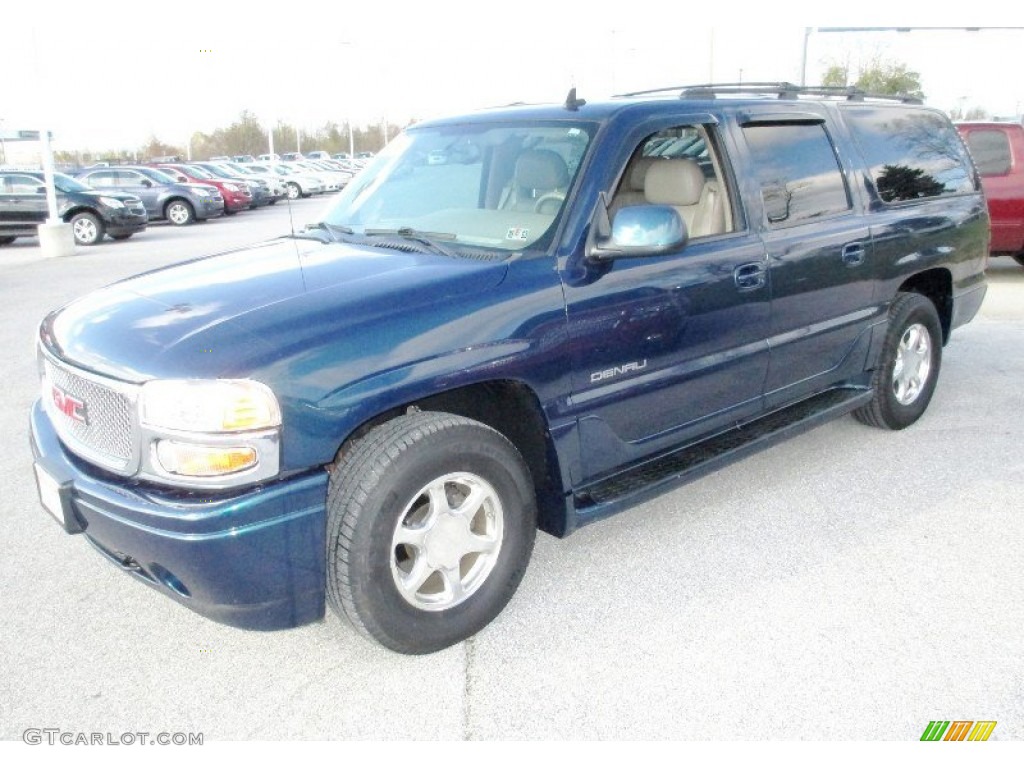 2006 Yukon XL Denali AWD - Blue Green Crystal / Sandstone photo #10