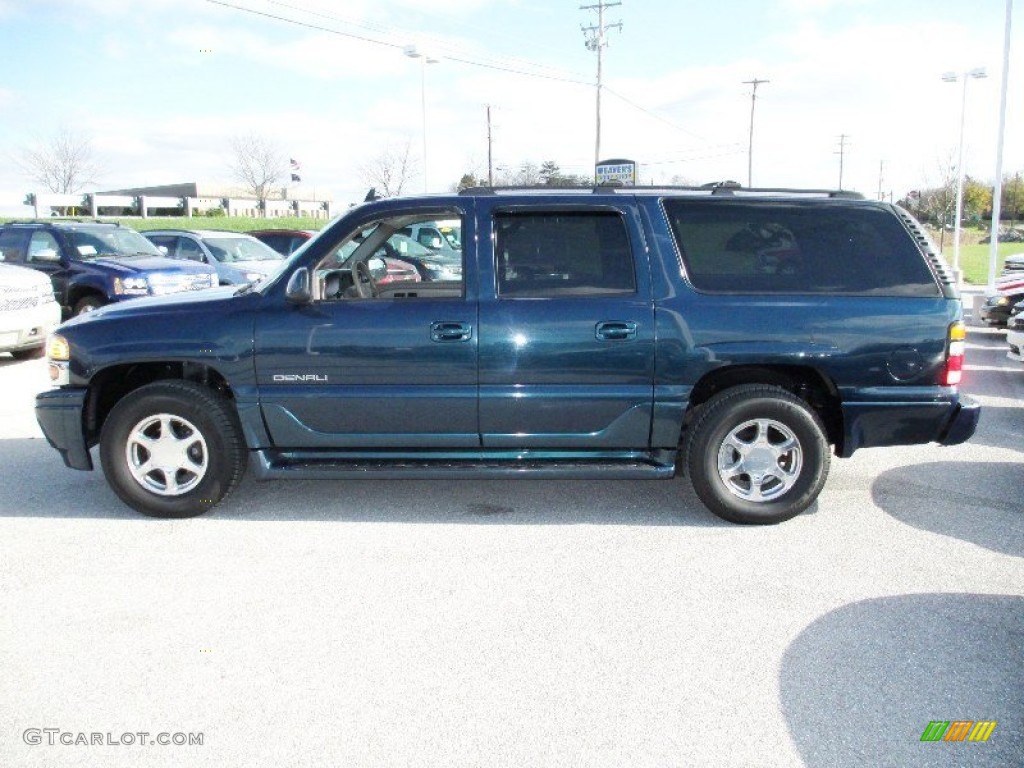2006 Yukon XL Denali AWD - Blue Green Crystal / Sandstone photo #12
