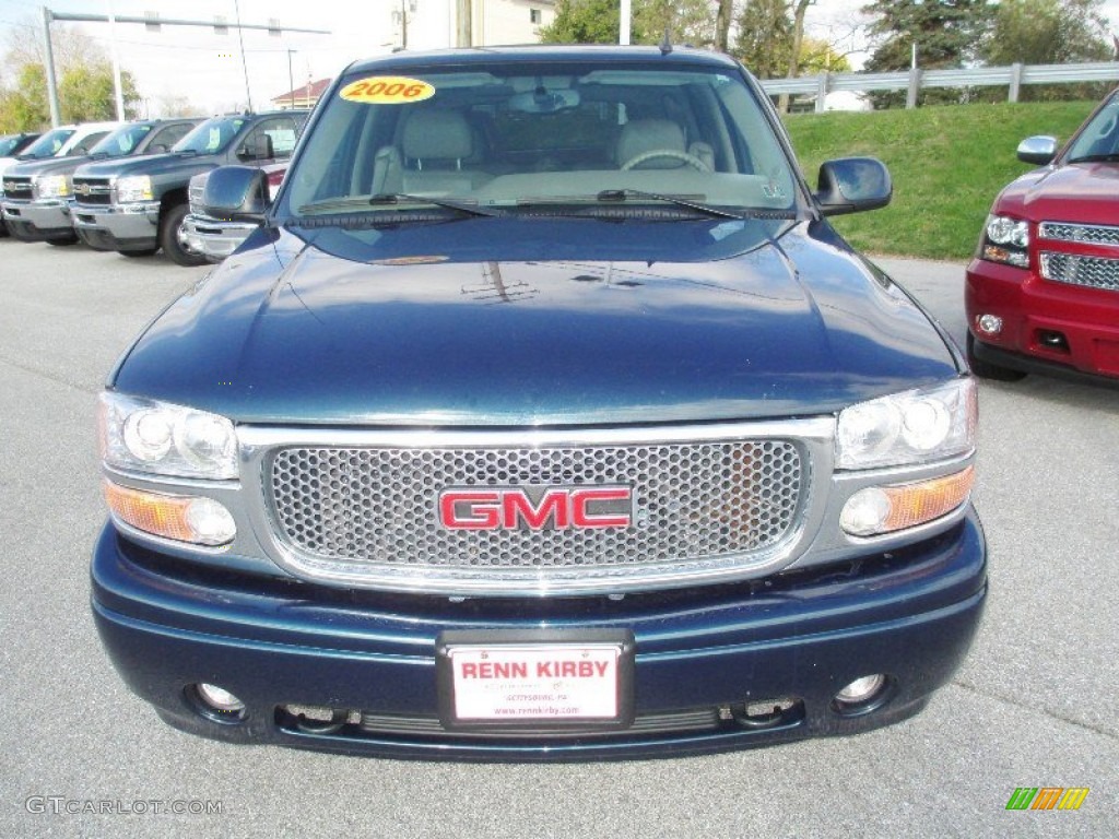 2006 Yukon XL Denali AWD - Blue Green Crystal / Sandstone photo #14