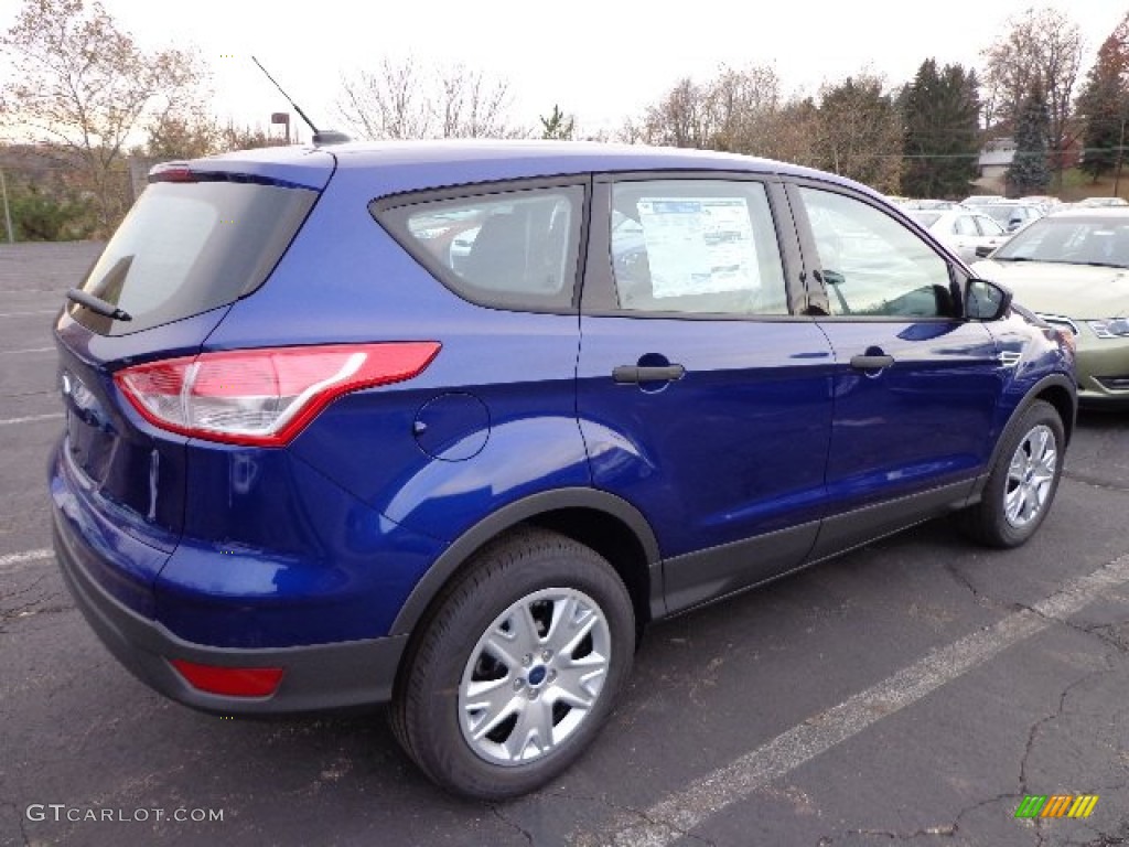 2013 Escape S - Deep Impact Blue Metallic / Charcoal Black photo #2