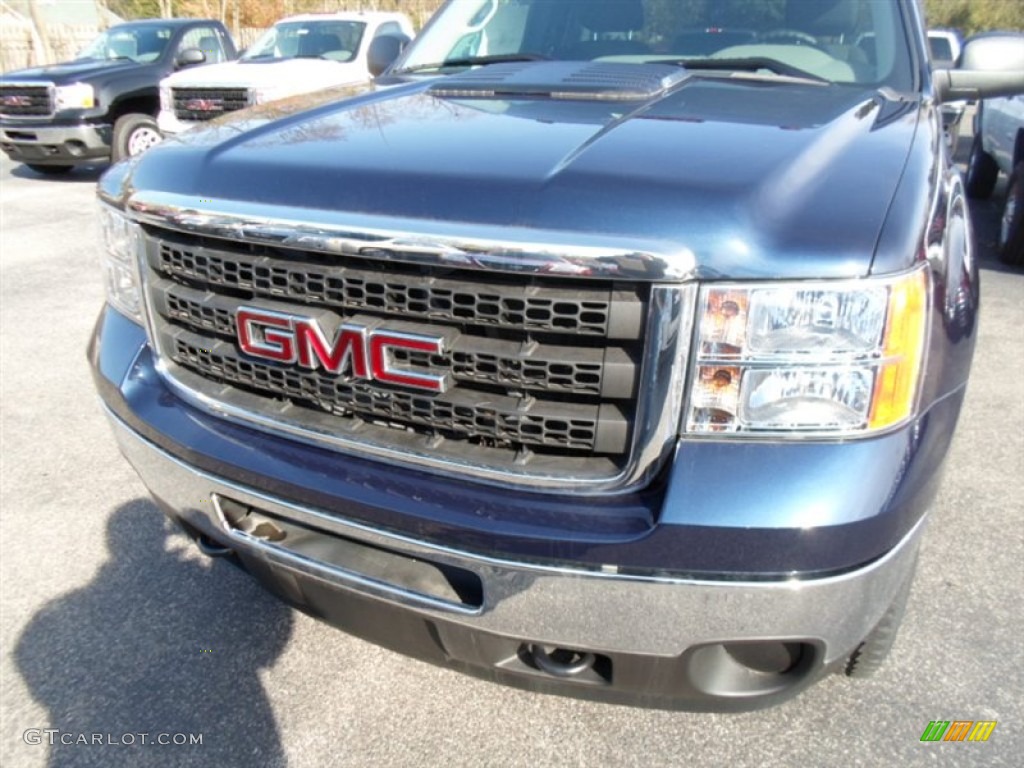 2012 Sierra 2500HD Regular Cab 4x4 - Midnight Blue Metallic / Dark Titanium photo #2