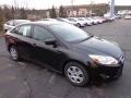 2013 Tuxedo Black Ford Focus S Sedan  photo #1