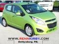 2013 Jalapeno (Green) Chevrolet Spark LT  photo #1