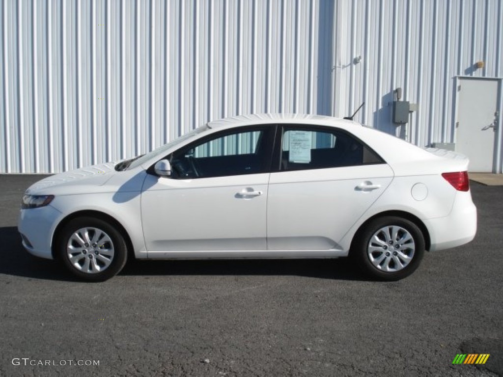 Snow White Pearl Kia Forte