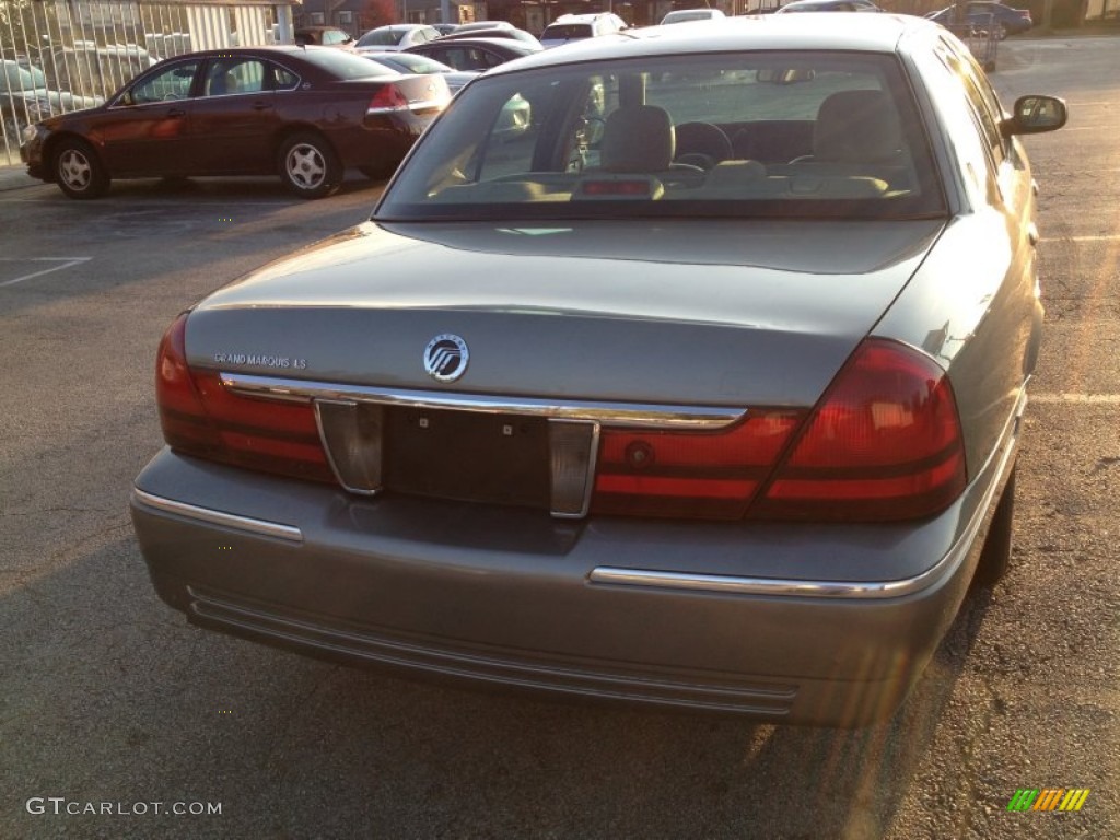 2004 Grand Marquis LS - Spruce Green Metallic / Medium Parchment photo #6