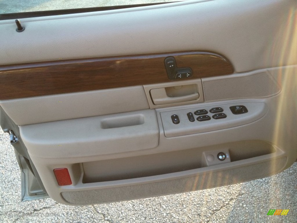 2004 Grand Marquis LS - Spruce Green Metallic / Medium Parchment photo #13