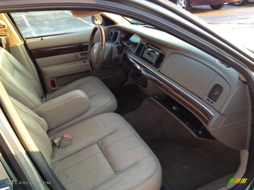 2004 Grand Marquis LS - Spruce Green Metallic / Medium Parchment photo #18