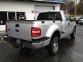 2005 Silver Metallic Ford F150 XLT Regular Cab 4x4  photo #2