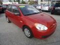2007 Tango Red Hyundai Accent GS Coupe  photo #4