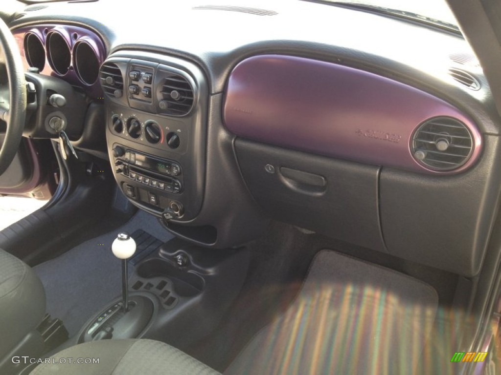 2005 PT Cruiser Touring Turbo Convertible - Dark Plum Pearl / Dark Slate Gray photo #15
