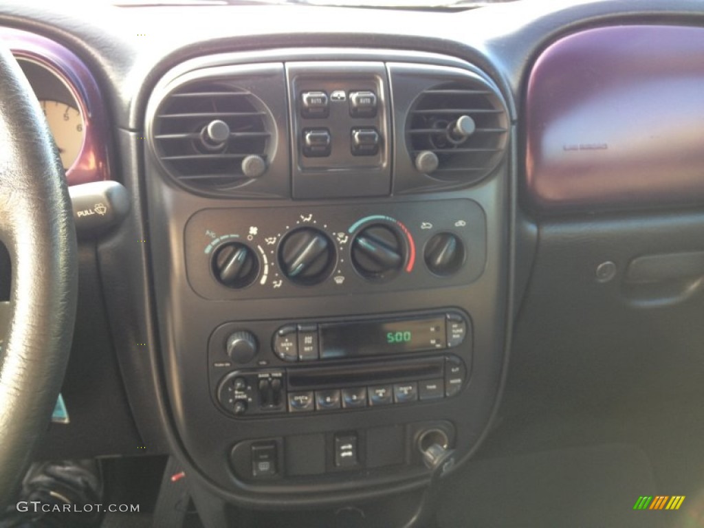 2005 PT Cruiser Touring Turbo Convertible - Dark Plum Pearl / Dark Slate Gray photo #19