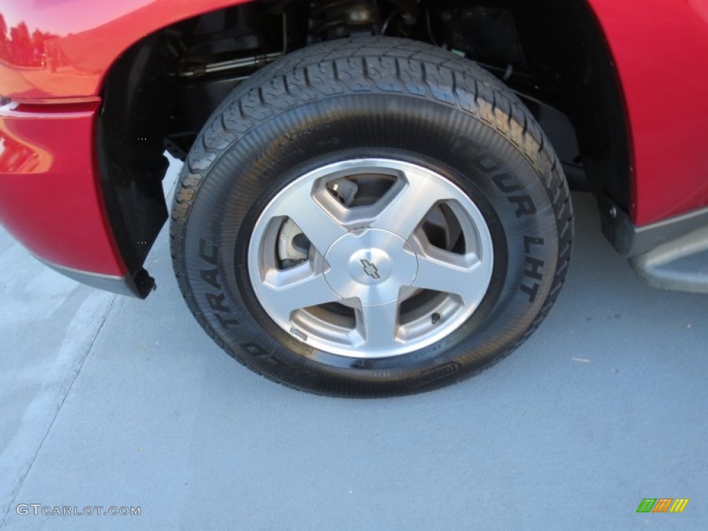 2003 TrailBlazer LT - Majestic Red Metallic / Medium Pewter photo #10