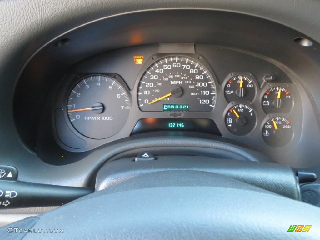 2003 Chevrolet TrailBlazer LT Gauges Photo #73243317