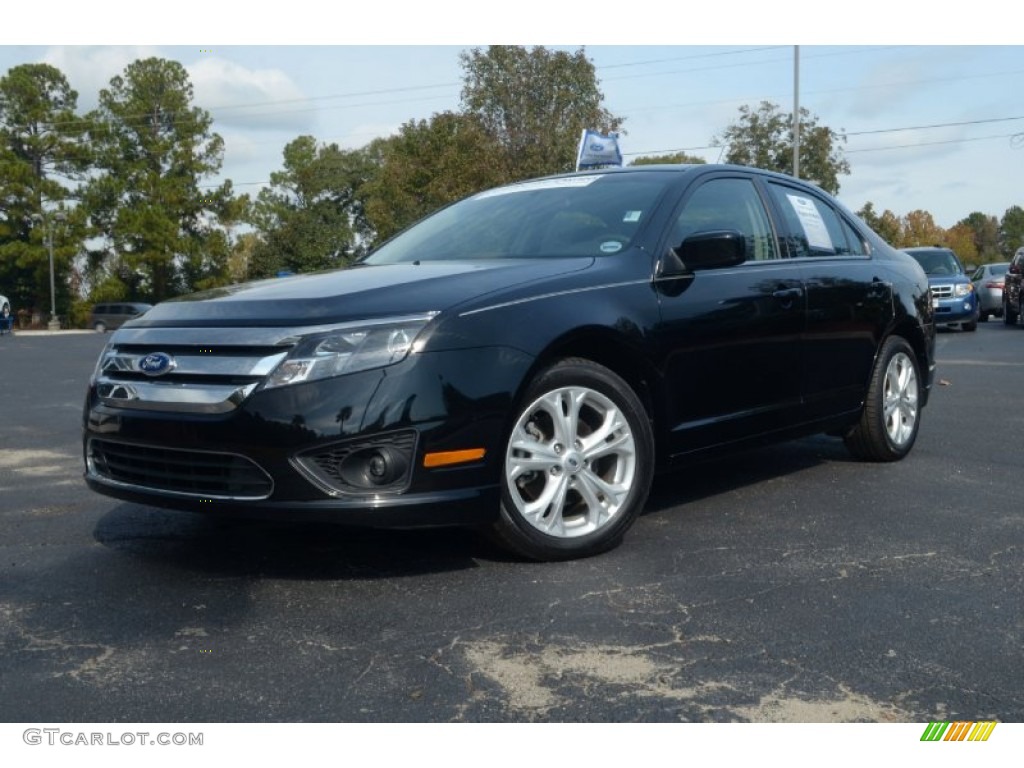 Black 2012 Ford Fusion SE Exterior Photo #73243773