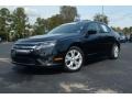 Black 2012 Ford Fusion SE Exterior