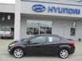 2012 Midnight Black Hyundai Elantra Limited  photo #3