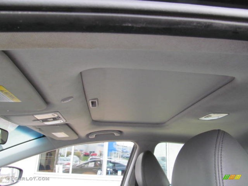 2012 Elantra Limited - Midnight Black / Gray photo #11