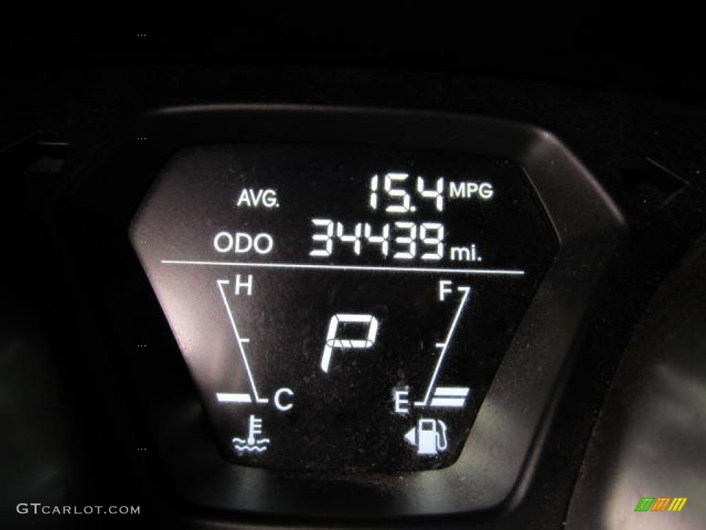 2012 Elantra Limited - Midnight Black / Gray photo #20