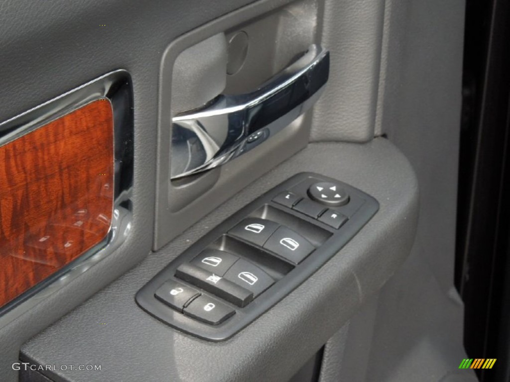 2010 Dodge Ram 3500 Laramie Mega Cab 4x4 Dually Controls Photo #73246273
