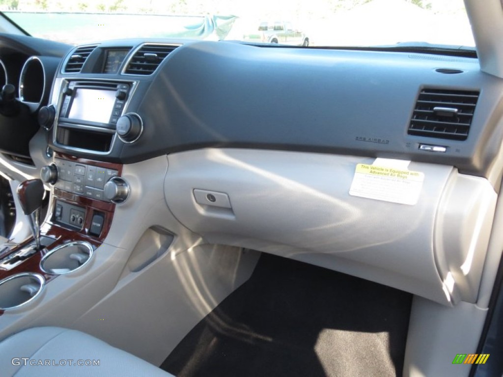 2013 Highlander Limited - Shoreline Blue Pearl / Ash photo #15