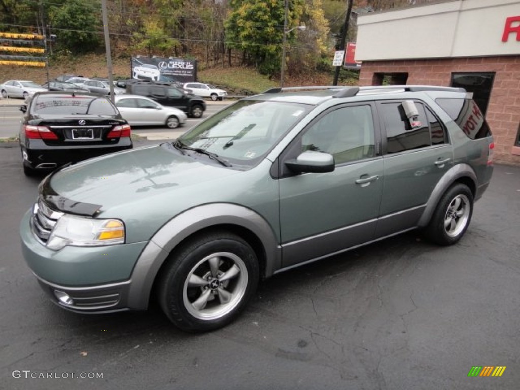 Titanium Green Metallic 2008 Ford Taurus X SEL AWD Exterior Photo #73247802