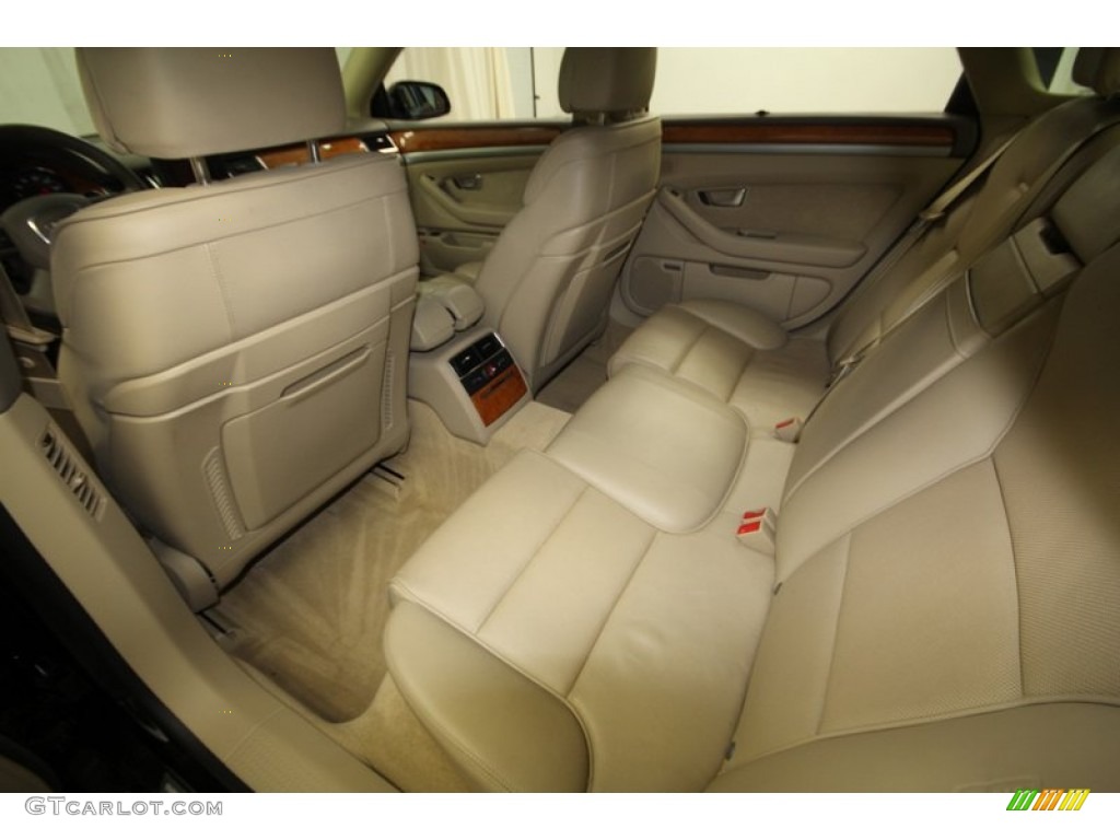 Sand Beige Interior 2007 Audi A8 4.2 quattro Photo #73248201