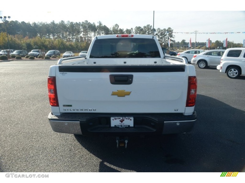 2012 Silverado 1500 LT Extended Cab - Summit White / Ebony photo #6