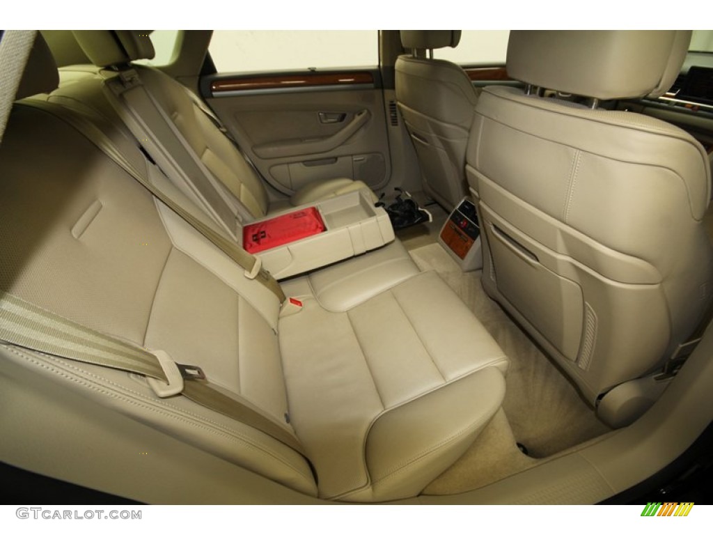 2007 Audi A8 4.2 quattro Rear Seat Photo #73248387