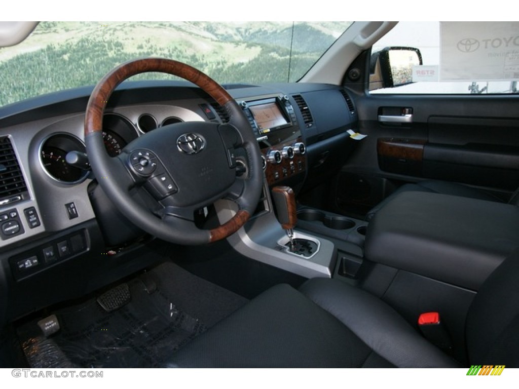 Graphite Interior 2013 Toyota Tundra Platinum CrewMax 4x4 Photo #73248596