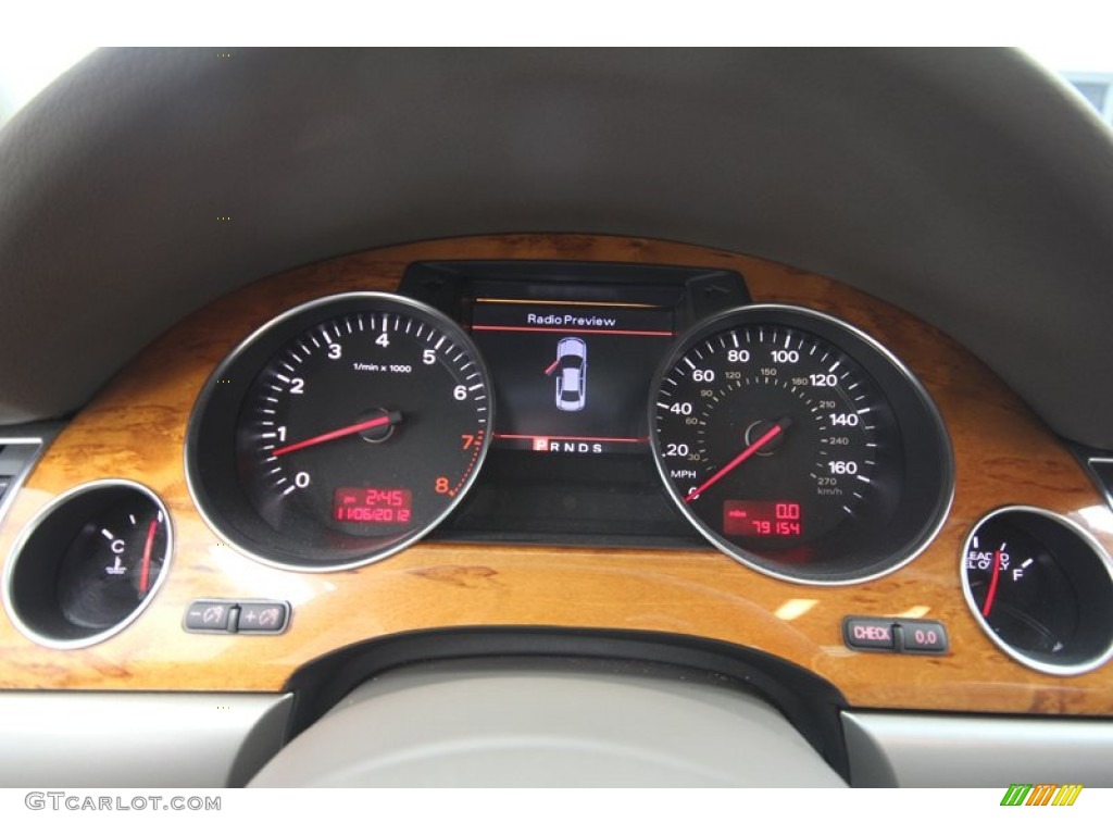 2007 Audi A8 4.2 quattro Gauges Photo #73248657