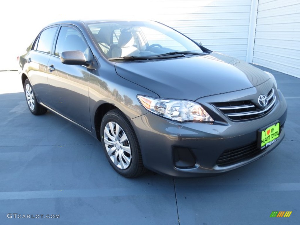 Magnetic Gray Metallic Toyota Corolla