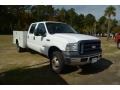 Oxford White 2006 Ford F350 Super Duty XL Crew Cab 4x4 Dually Exterior