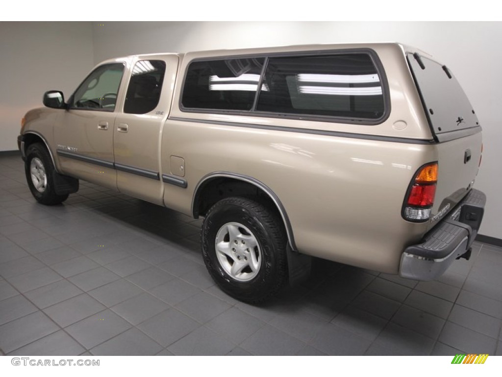 2002 Tundra SR5 Access Cab 4x4 - Desert Sand / Oak photo #5