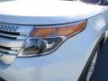 2013 White Platinum Tri-Coat Ford Explorer XLT  photo #8