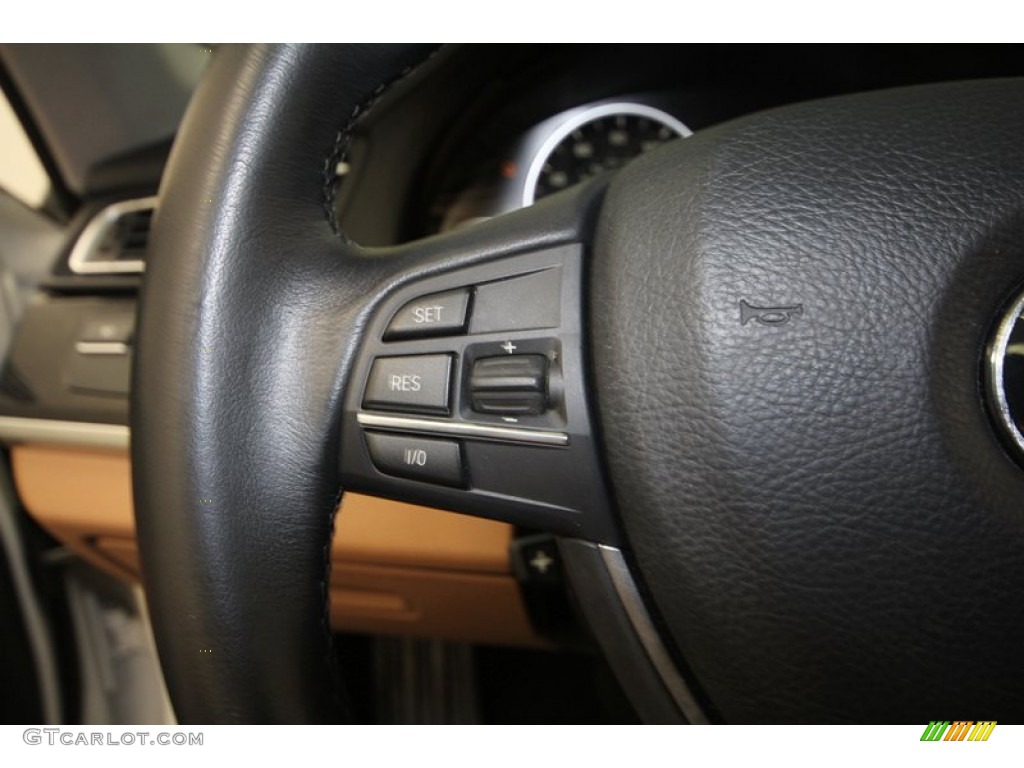 2012 7 Series 740Li Sedan - Mineral White Metallic / Saddle/Black photo #29