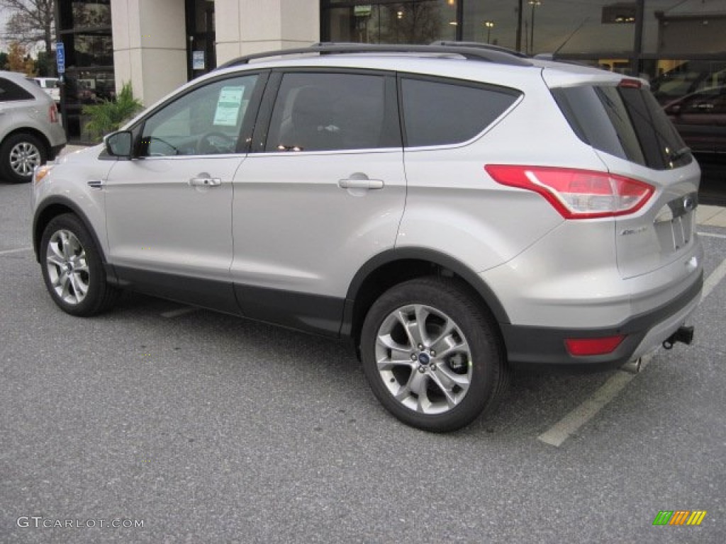 2013 Escape SEL 2.0L EcoBoost 4WD - Ingot Silver Metallic / Charcoal Black photo #3