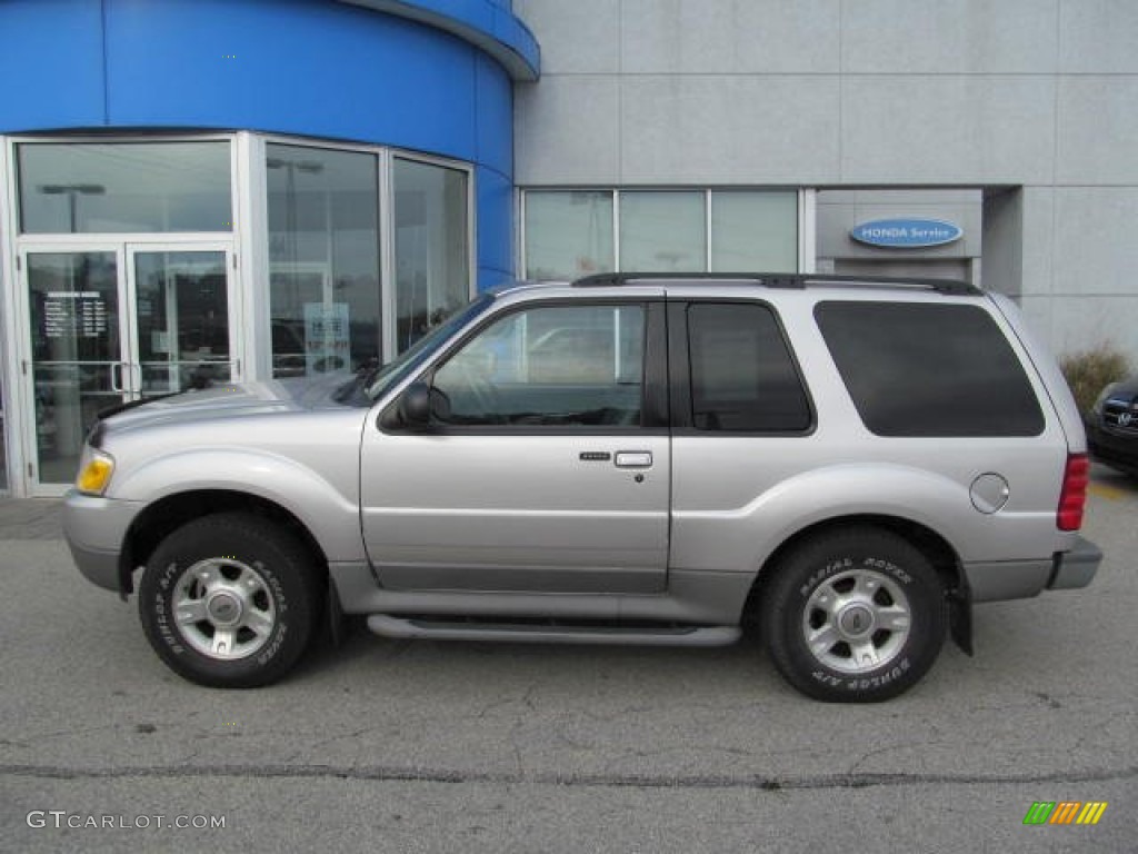 2003 Explorer Sport XLT 4x4 - Silver Birch Metallic / Graphite Grey photo #3