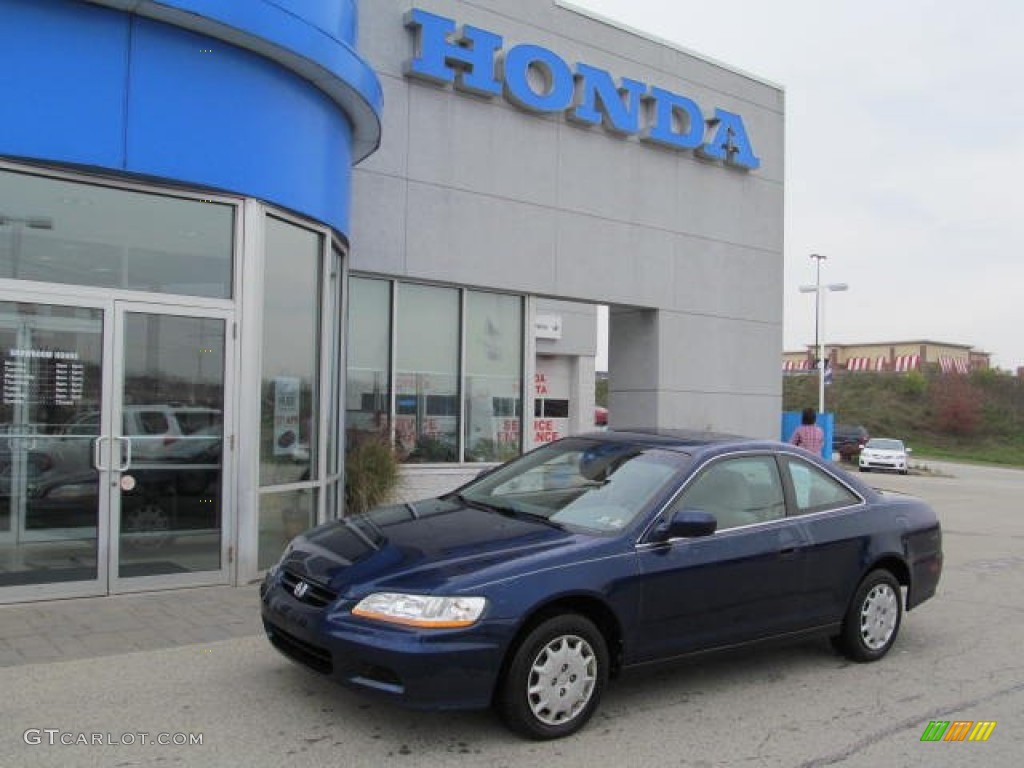 2001 Accord LX Coupe - Eternal Blue Pearl / Ivory photo #1