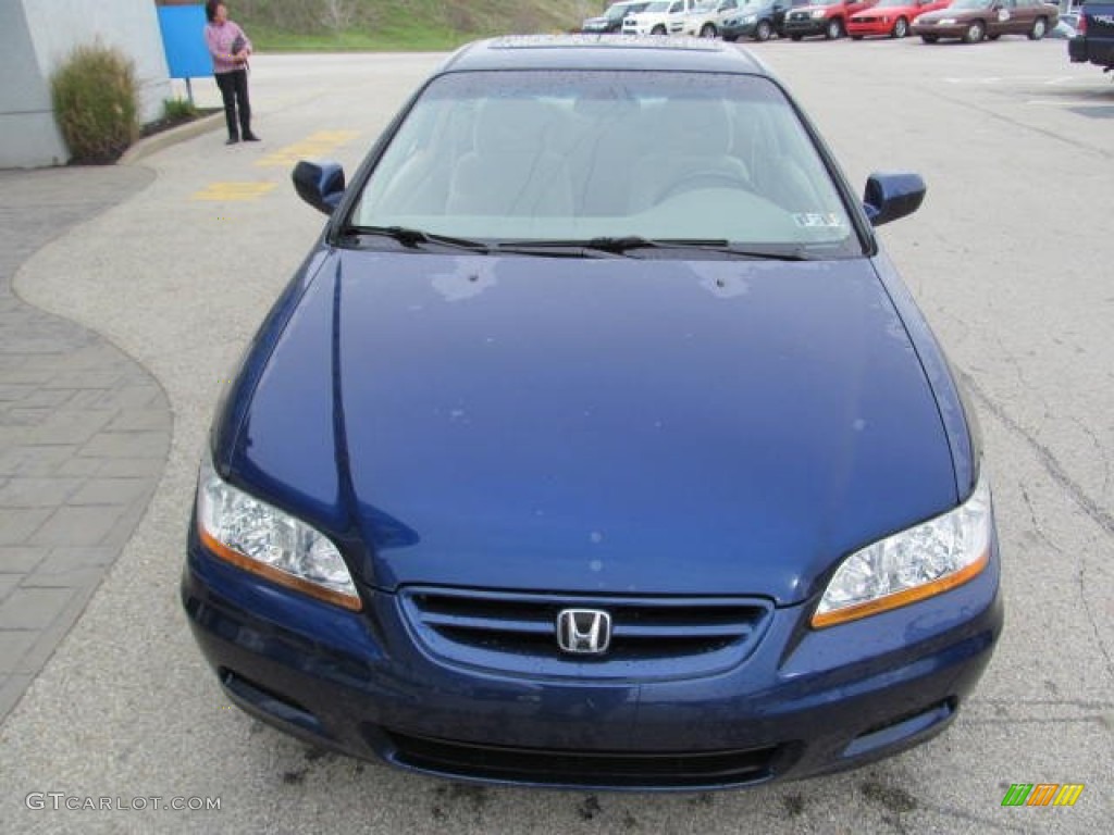 2001 Accord LX Coupe - Eternal Blue Pearl / Ivory photo #11