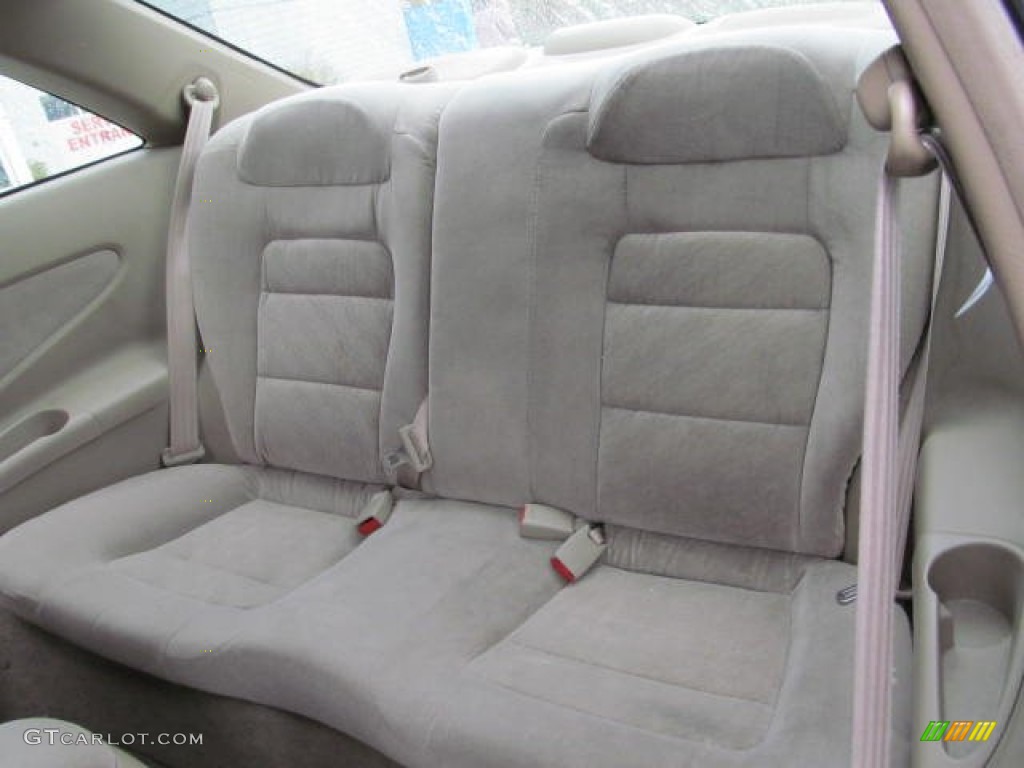 2001 Honda Accord LX Coupe Rear Seat Photo #73253787