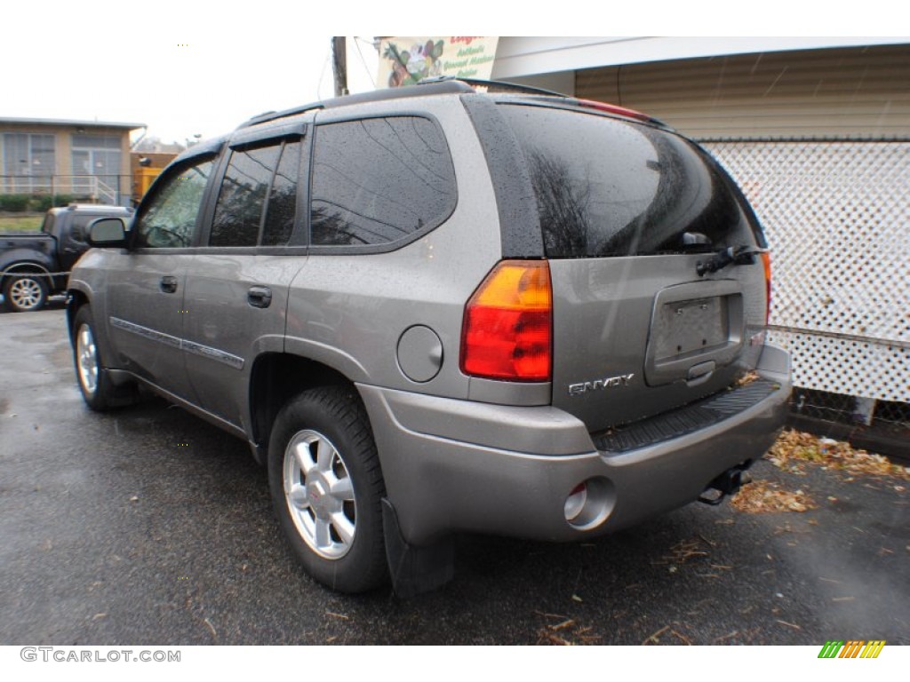2008 Envoy SLE 4x4 - Steel Gray Metallic / Ebony photo #4