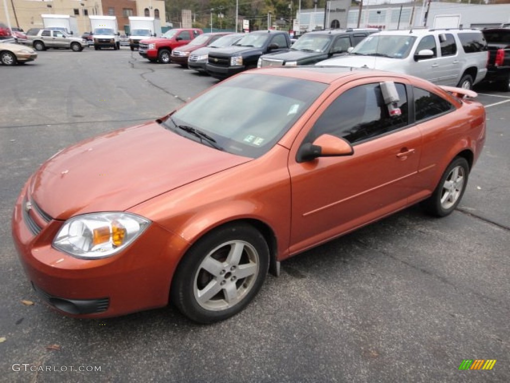 Sunburst Orange Metallic 2005 Chevrolet Cobalt LS Coupe Exterior Photo #73255857